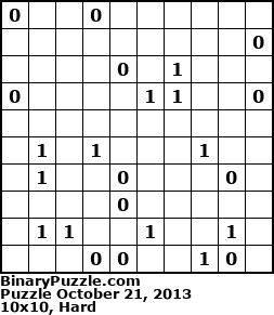 Binary Puzzle