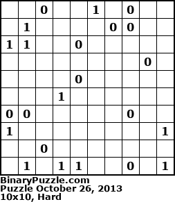 Binary Puzzle