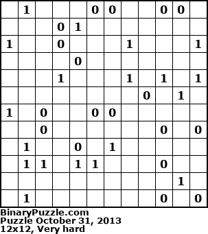Binary Puzzle