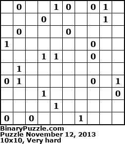 Binary Puzzle