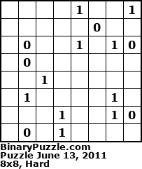 Binary Puzzle