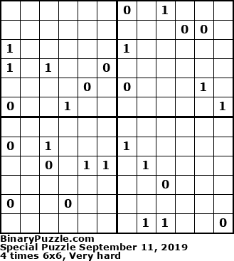 Binary Puzzle