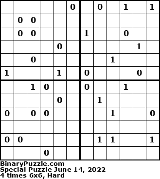 Binary Puzzle
