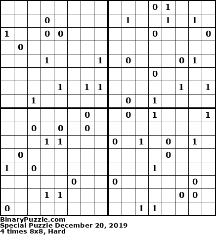 Binary Puzzle