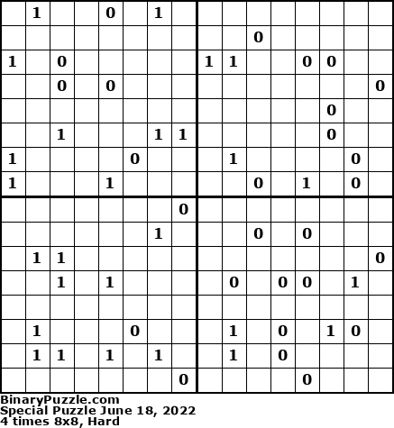 Binary Puzzle