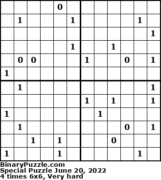 Binary Puzzle