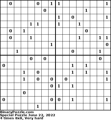 Binary Puzzle