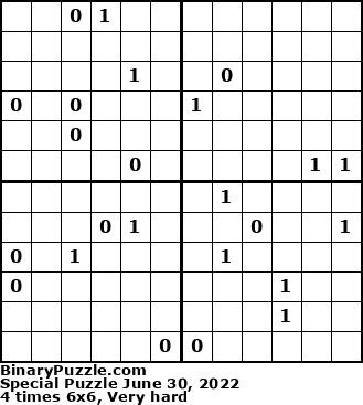 Binary Puzzle