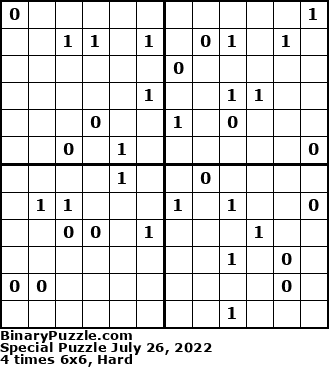 Binary Puzzle