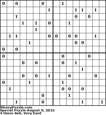 Binary Puzzle