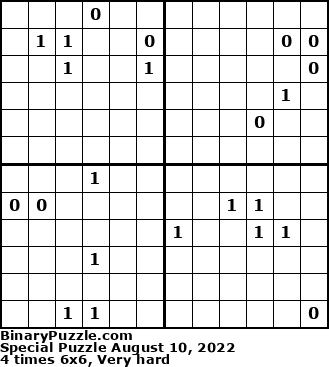 Binary Puzzle