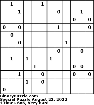 Binary Puzzle