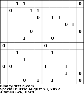 Binary Puzzle