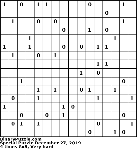 Binary Puzzle