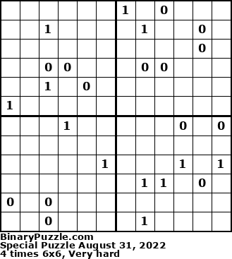 Binary Puzzle