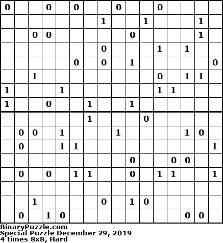 Binary Puzzle