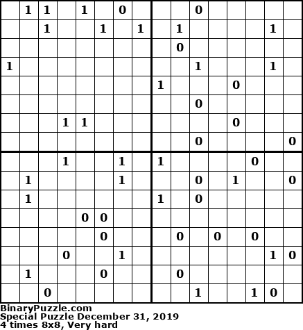 Binary Puzzle