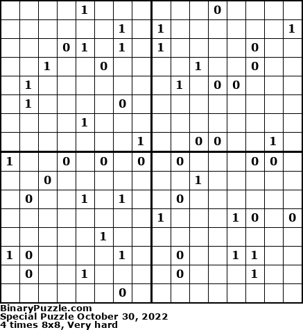 Binary Puzzle