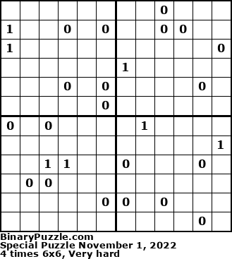 Binary Puzzle