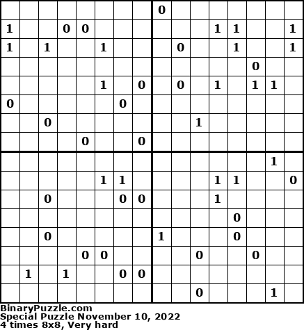 Binary Puzzle