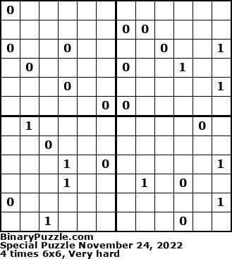 Binary Puzzle