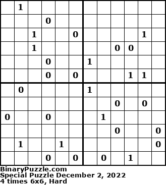 Binary Puzzle