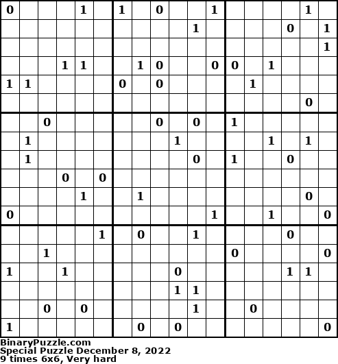 Binary Puzzle