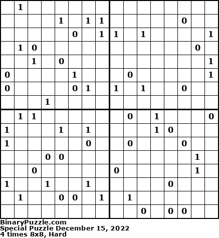 Binary Puzzle