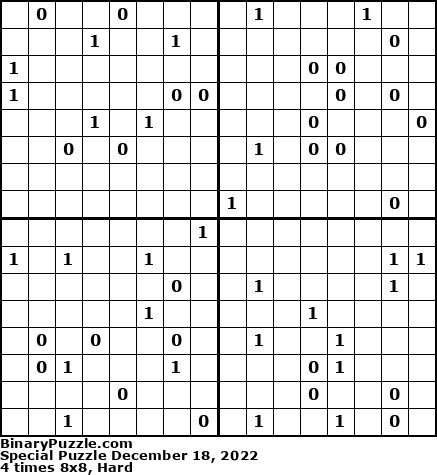 Binary Puzzle