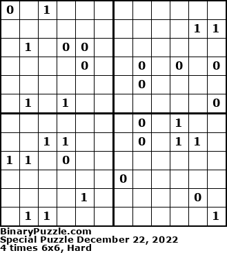 Binary Puzzle