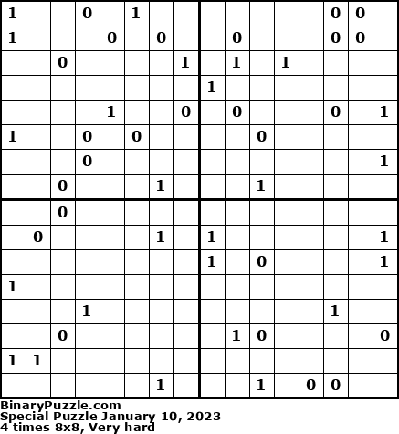 Binary Puzzle