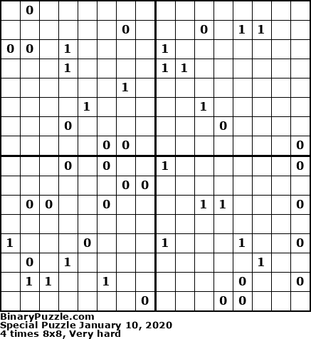 Binary Puzzle