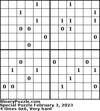 Binary Puzzle