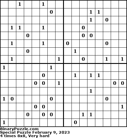 Binary Puzzle