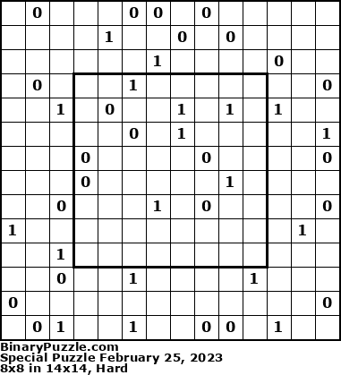 Binary Puzzle