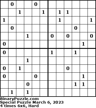 Binary Puzzle