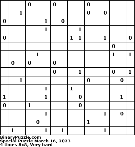 Binary Puzzle