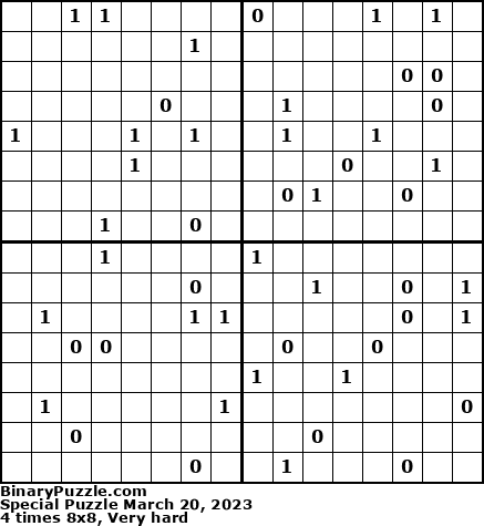 Binary Puzzle