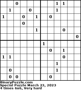 Binary Puzzle