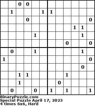Binary Puzzle