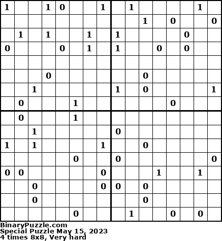 Binary Puzzle