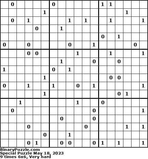 Binary Puzzle