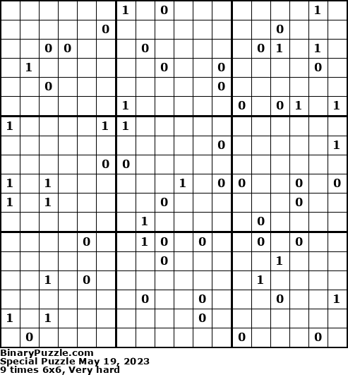 Binary Puzzle