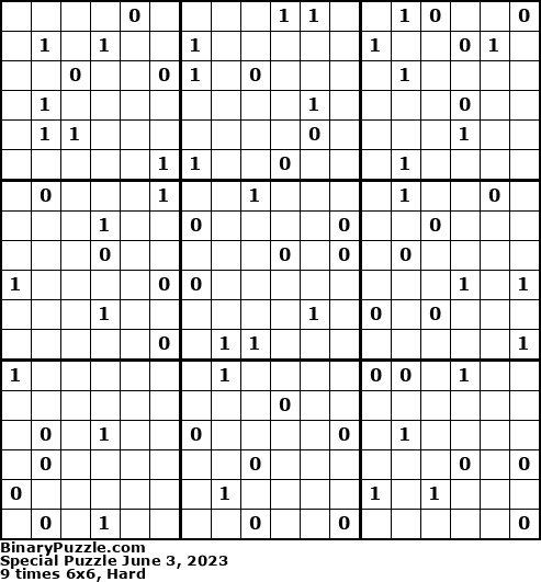 Binary Puzzle