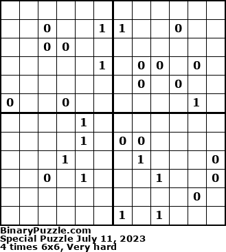 Binary Puzzle