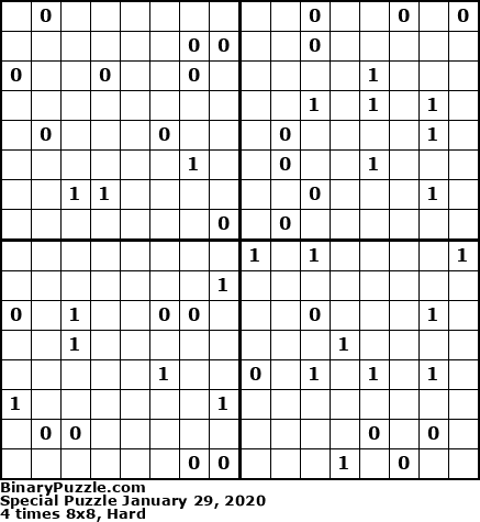 Binary Puzzle