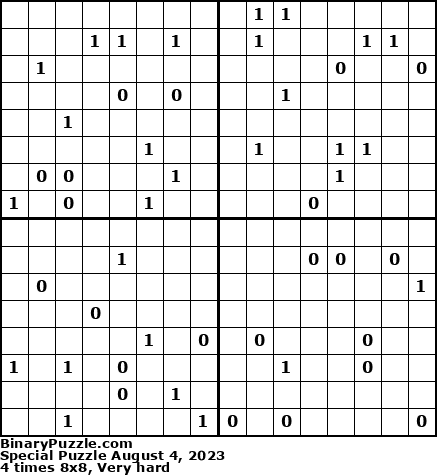 Binary Puzzle