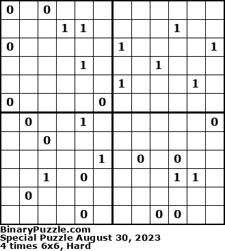 Binary Puzzle