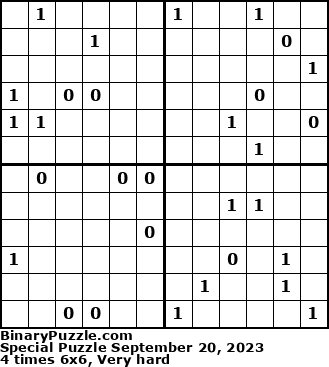 Binary Puzzle