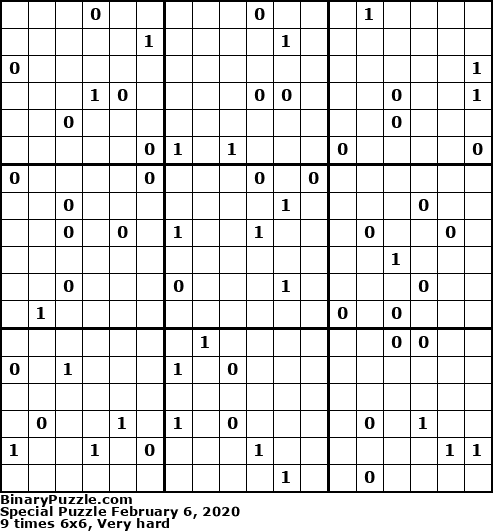 Binary Puzzle